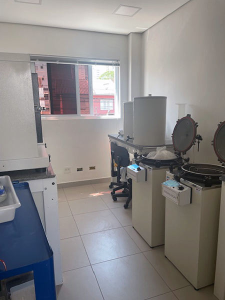 Sala de Lavagem e Esteriliza&ccedil;&atilde;o