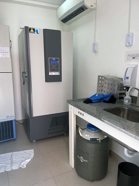 Laborat&oacute;rio de Criopreserva&ccedil;&atilde;o