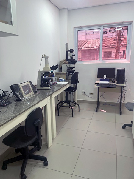 Sala de Microscopia e Fotodocumenta&ccedil;&atilde;o