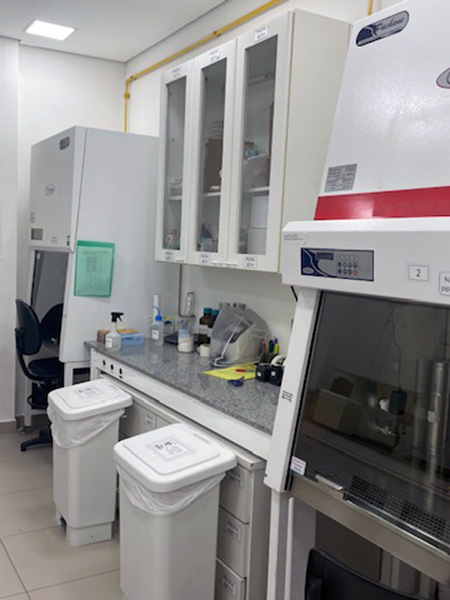 Laborat&oacute;rio de Cultura Celular